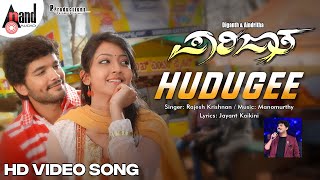 Hudugee HD Video  Diganth  Aindrita Ray  Manomurthy  Rajesh Krishnan Jayant Kaikini  Parijatha [upl. by Malonis]