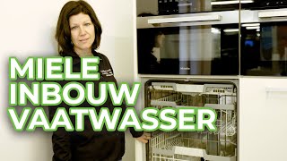 Miele vaatwasser  inbouw [upl. by Daphene]