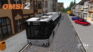 Lets Play OMSI 2 344 Städtedreieck21 Modded Auf der Linie E92 HDGER [upl. by Happ960]