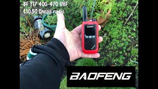 The £1050 radio  Baofeng BFT17 [upl. by Nivle]