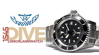 Squale 20 Atmos 200 Meter Diver with Ceramic Bezel and Sapphire Cyrstal [upl. by Synned655]