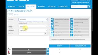 TV csatorna keresés a DIGI weboldalán [upl. by Esinaj182]