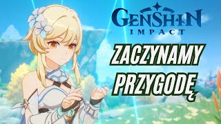 ZACZYNAMY PRZYGODĘ 💎🌱 GENSHIN IMPACT 1 [upl. by Oigres]