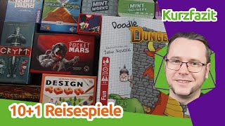 101 Reisespiele  Urlaubsspiele  BrettspielKurzrezensionen  staygeeky [upl. by Clay]