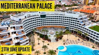 Hotel Mediterranean Palace TENERIFE Update 27th June  its Nearly Finished [upl. by Tiphanie760]