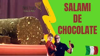 Salame salami de chocolate Que Delicia [upl. by Lebisor]