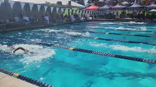 Braiden 500 Free lane 6  Kevin Perry Invite 110824 [upl. by Einahpit78]