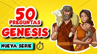 50 PREGUNTAS BIBLICAS SOBRE GENESIS  LIBRO DE GENESIS [upl. by Suilenroc]