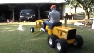 Dads homemade road grader [upl. by Egwan]