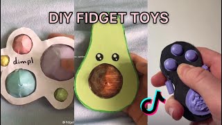 Diy Fidget Toys at home  Tiktok Compilation 2 [upl. by Chobot]