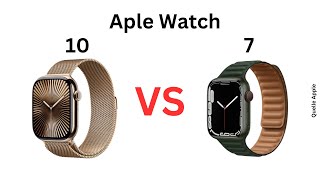 Apple Watch 7 VS Apple Watch 10 [upl. by Jenette204]