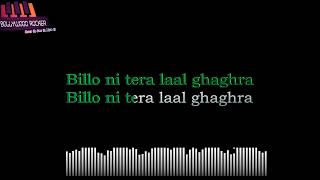 Laal ghaghra KaraokeGood Newwzfemale vocals amp chorus [upl. by Nyliram]