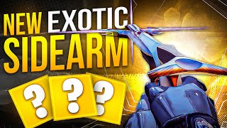 NEW Warlords Ruin Exotic Sidearm Gameplay Season of the Wish [upl. by Emyam381]