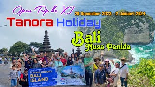 Report Trip Tanora Holiday wisata open Trip ke XI Bali Nusa Penida [upl. by Lienhard24]