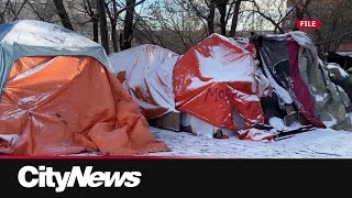 Edmonton homelessness crisis [upl. by Aidekal]