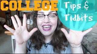 10 Tips amp Tidbits College [upl. by Cadmar]