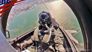 F35 Amazing Low Level Maneuvers Cockpit View [upl. by Yennaiv282]