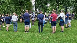 Inveraray amp District Pipe Band Wee MSR practice  World Pipe Band Championships 2023 [upl. by Bromley]