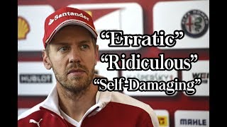 Does Vettel Deserve all the Hate from the Media [upl. by Arevle]