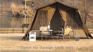 Camping tent Wholesaler Chinese High Quality Price [upl. by Meggs761]