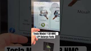 Tesla Model Y SR NMC  LFP Batarya Farkı  80’den sonra teslamodely modely Part2 [upl. by Aryl]