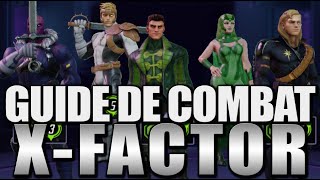 Facteur X  Guide de combat  MARVEL Strike Force [upl. by Melisse]