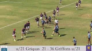 Griquas U21 vs Griffons u21 Highlights [upl. by Asila]