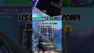 Les dégâts du pompe braconnier 😱fortnite reload ranked fortniteclips shorts [upl. by Nohsyar]