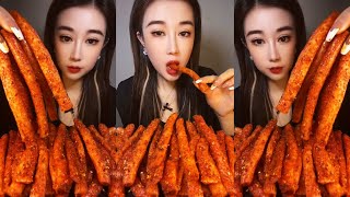 Chinese Snack Spicy Latiao Mukbang  중국간식 라티아오 먹방  중국먹방간식먹방라티아오 먹방  라티아오 먹기먹방  중국음식 먹방 모음 리얼사운드 [upl. by Nonez]