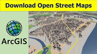 How to Download Open Street Maps OSM Data ArcGIS ArcMap 108 Version [upl. by Terrel]