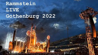 Mixed video from RAMMSTEIN in Gothenburg 2022 🔥 [upl. by Annawoj961]