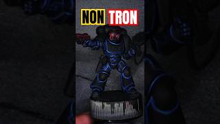 Warhammer goes TRON warhammerpainting spacemarines spacemarine2 warhammer40k tron rgb 40k [upl. by Einad]