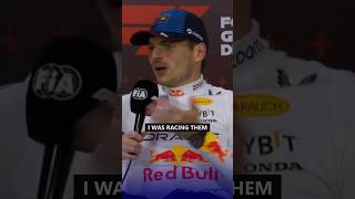 Max explains why hes so good in the wet 🌧 f1 formula1 source F1TV [upl. by Anuqahs]