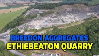 Breedon Aggregates  Ethiebeaton Quarry  DJI Phantom 3 Pro Drone [upl. by Etnod378]