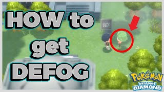 How To Get quotDEFOGquot In Pokemon Brilliant Diamond amp Pokemon Shining Pearl  Nintendo YouTuber [upl. by Ademordna]