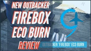 Outbacker Firebox Eco Burn Portable Tent Stove Review [upl. by Livvie429]