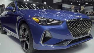 The AllNew Genesis G70 Revealed at the Montreal Auto Show  Genesis Motors Canada [upl. by Yemirej]