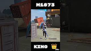 1VS4 M1873 KING 👑 BABU BABU SONG viralshort foryou foryoupage freefire totalgaming [upl. by Harbird]