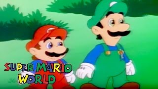 Super Mario World  A LITTLE LEARNING  Super Mario Brothers  Cartoons For Kids [upl. by Erapsag755]