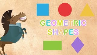 Aprende las formas geométricas en inglés Geometric shapes [upl. by Criswell]