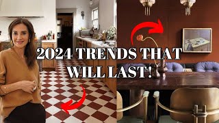 2024 Interior Design Trends That Are TIMELESS  Nina Takesh [upl. by Eceinehs]