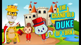 The Grand Old Duke of York  Classic Nursery Rhymes By Unitoony [upl. by Suravat95]