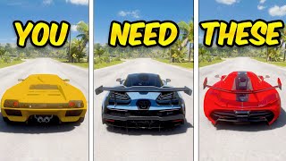 5 MUST HAVE Cars in Forza Horizon 5 [upl. by Eiliak]