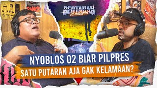 Yang Nyoblos 02 Karena Pengen Pilpres Kelar Satu Putaran KEMALPALEVIPODCAST [upl. by Eedoj]