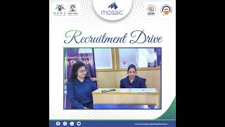 Recent Recruitment Drive at Mosaic Workskills Indore [upl. by Hna233]