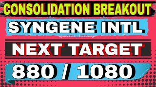 Consolidation Breakout in Syngene International Syngene International share latest news [upl. by Ahsinotna]