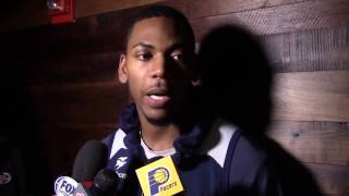 Shootaround Glenn Robinson III on Starting Charlotte [upl. by Inge40]