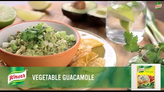 Homemade Vegetable Guacamole  Knorr® Chef Einav [upl. by Beckman172]