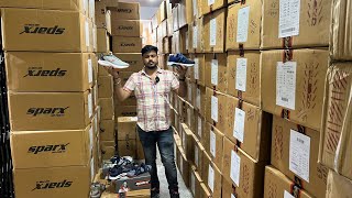 Branded slippers and shoes wholesale market in inderlok Delhi sai nath footwear VANSHMJ [upl. by Amapuna801]