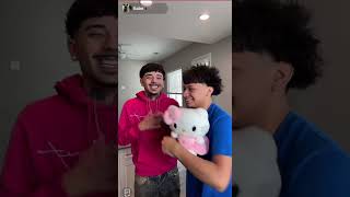 Edwin gets hello Kitty plushies from Gabe ￼ [upl. by Butta]